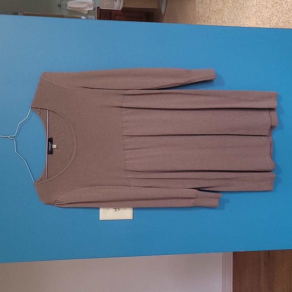 Petite large knit dress